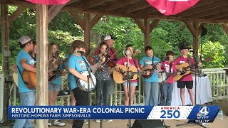 Historic Hopkins Farm hosts Revolutionary War-era picnic