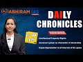 DAILY CHRONICLES JAN 11TH ABHIRAM IAS ACADEMY #dailynewsanalysis  #englishcurrentaffairs #english