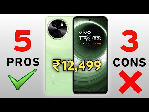 Vivo T3X 5G Launched @ ₹12,499 | Vivo T3X 5G Price in India | Vivo T3X 5G - Buy Or Not? 🔥