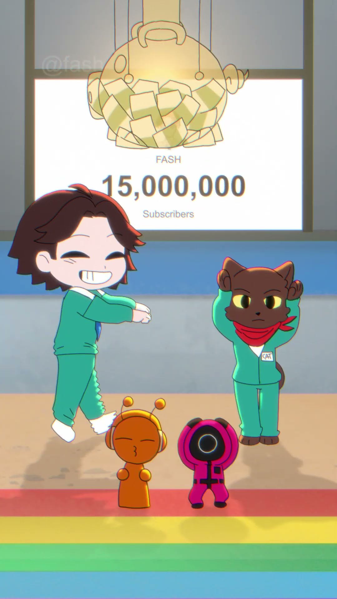 Thanks for 15M Subs but... (FASH Animation)