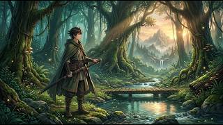 The Wandering Swordsman π² | Peaceful Anime Fantasy Forest Ambience for Sleep, Study & Relaxation
