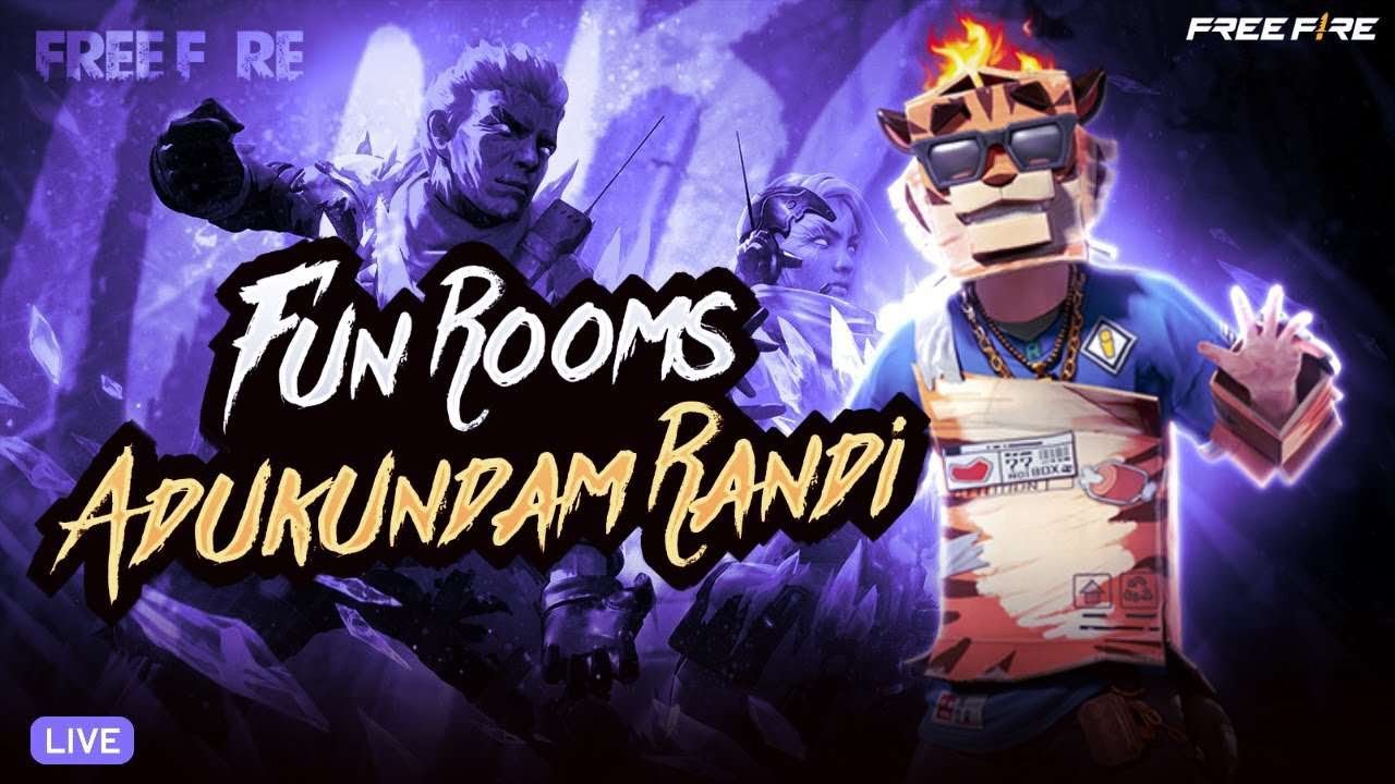 Free Fire Telugu Live - తెలుగులో - UNLIMITED FUN ROOMS💛|| # ...
