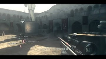 E N T R Y | COD4 Online Multiplayer Sniper Quick Scope Montage.