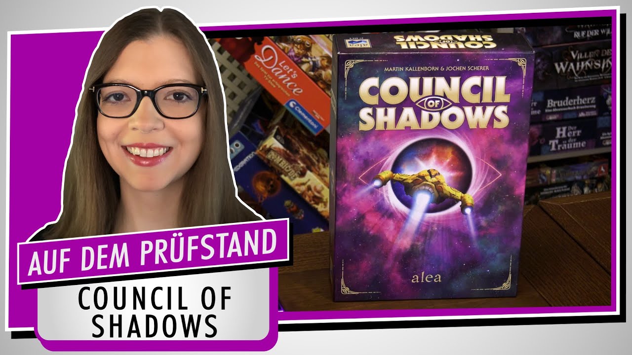 Spiel doch mal COUNCIL OF SHADOWS! - Brettspiel Rezension Meinung Test #461