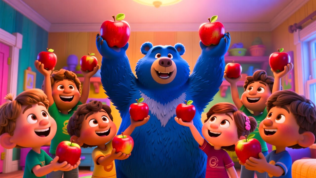 Colour Hunt with Blue Bear 🐻🎨 | Learn Colors for Kids | Fun Educational Video