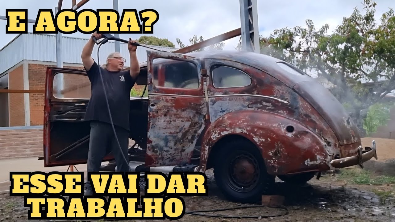 Ford 1938 " Fundo do Poço " O que vamos fazer com Ele?