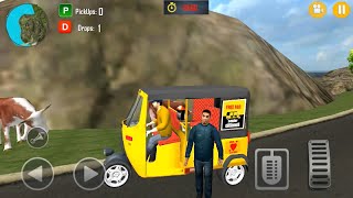 Offroad Tuk Tuk Driving Simulator - Android Gameplay screenshot 2