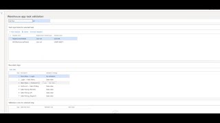 D365 Warehouse app task validator