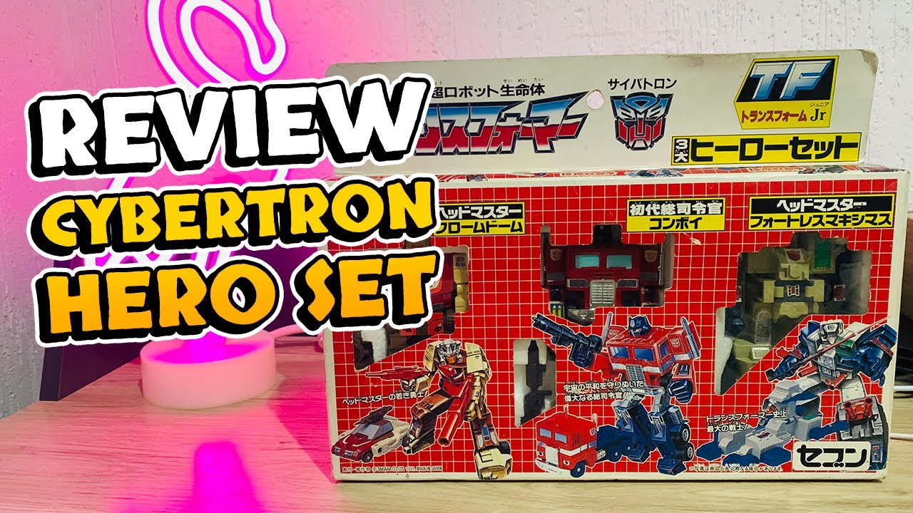 Review Cybertron Hero Set Transformers G1 YouTube