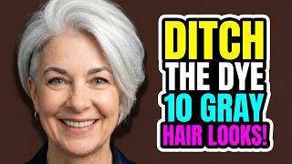 Women Over 60 10 Short Gray Hairstyles