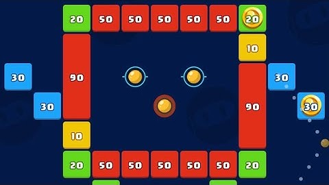 Bricks Ball Crusher - All Levels Gameplay Android, iOS