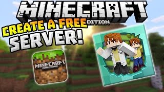 CREATE A FREE SERVER in MCPE!!! - Play With Friends - Minecraft PE (Pocket Edition) screenshot 5
