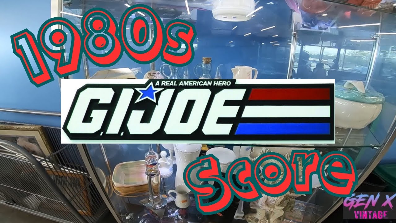 Goodwill 1980s G.I. JOE score