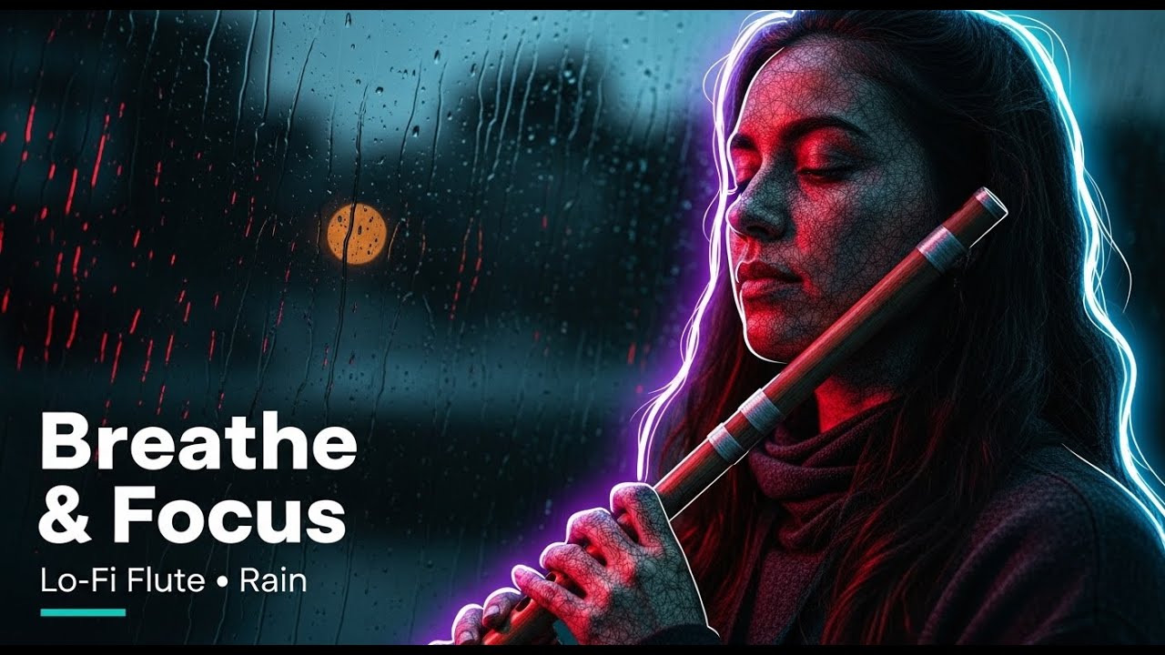 Neon Monsoon: Lo-Fi Flute Beats for Deep Focus & Study