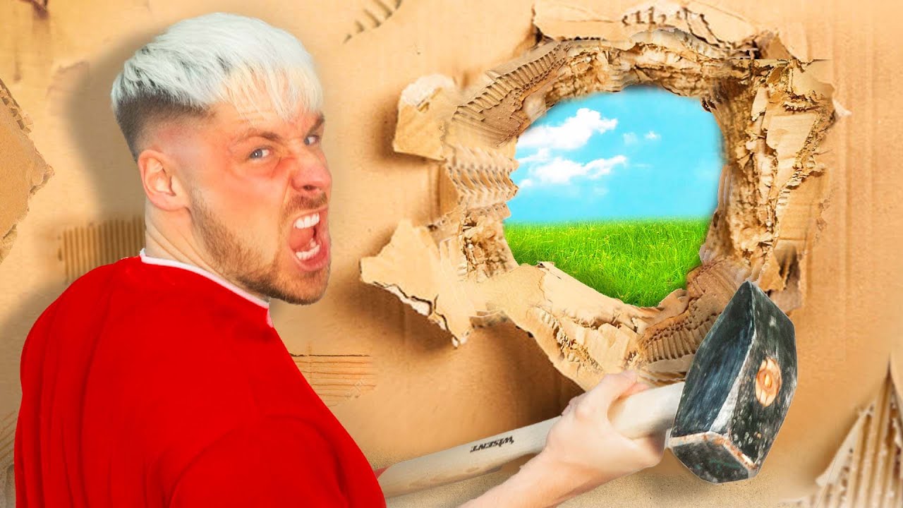 Ausbruch aus 100 SCHICHTEN Pappe! (Gefangen)