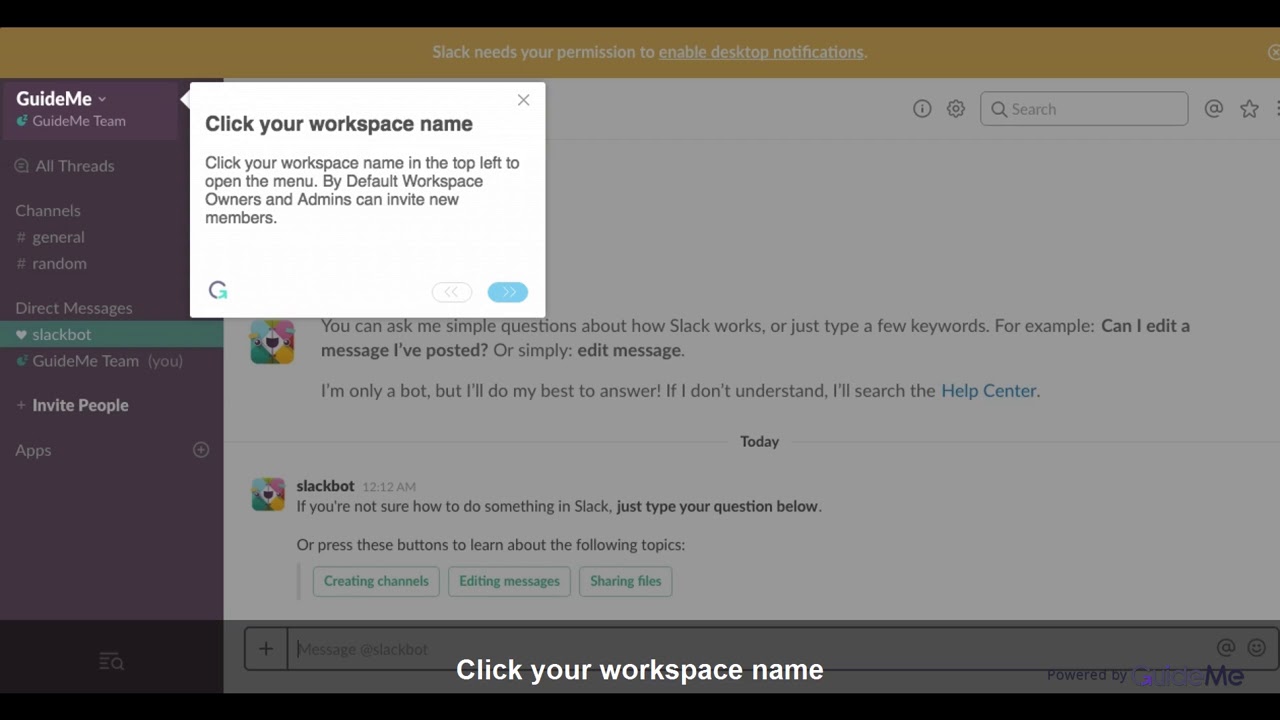 How to select default channels in Slack @SlackHQ - YouTube
