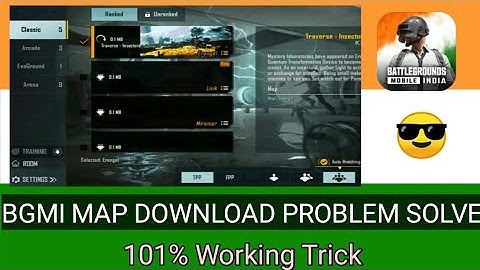 Battleground Mobile India Maps Not Download Problem Fix || BGMI 0.1MB Error Problem Solved ||