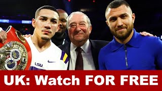 LOMACHENKO VS LOPEZ PREVIEW by BOB ARUM | How to watch FREE in the UK