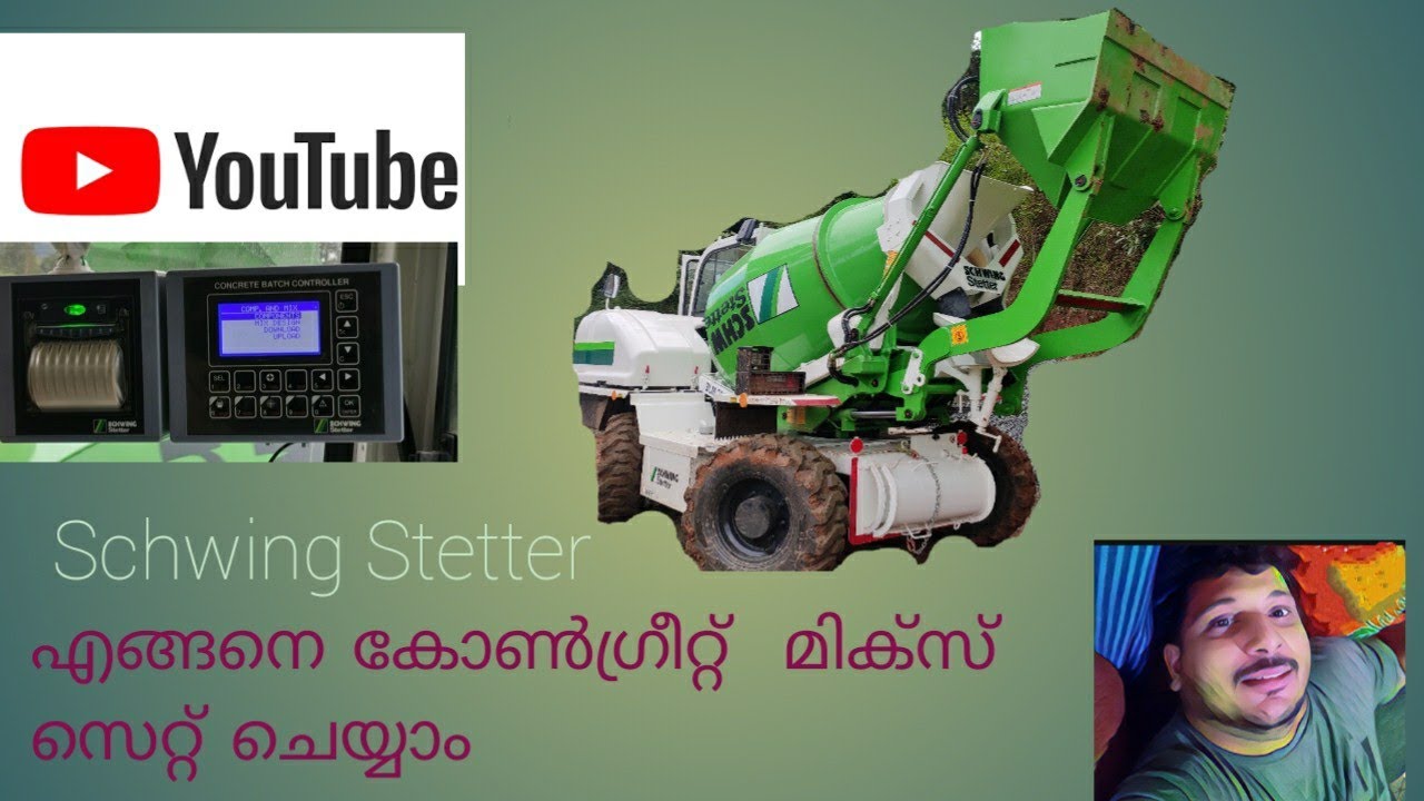 Schwing Stetter SLM CBC Meater Using and operating