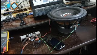 Mini Transistor 3Amplifier Circuit Tapping the SUB 600W RMS 'Let's Ride!'