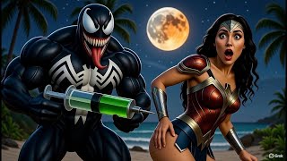 Unexpected Team Up A Hilarious Spider Man & Wonder Woman Fight Against Joker & Venom