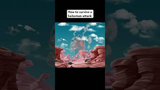 How to survive a Saibaman attack! #anime #dragonball #dragonballz #dbz #animeskit #yamcha