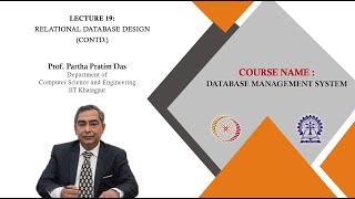 Relational Database Design (Contd.) - 3