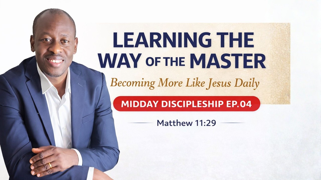 Learning the Way of the Master: Becoming More Like Jesus Daily || MIDDAY DISCIPLESHIP EP. 04