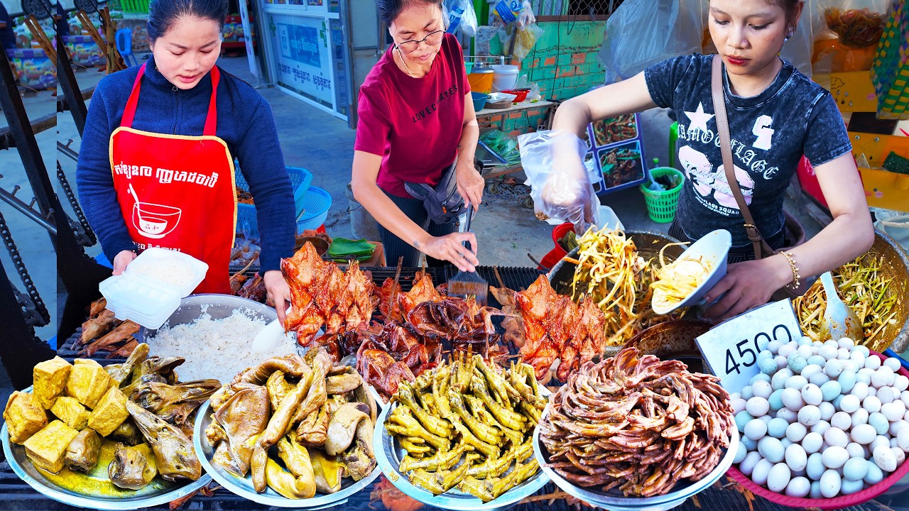 Mouthwatering Cambodia Street Food Under $3
