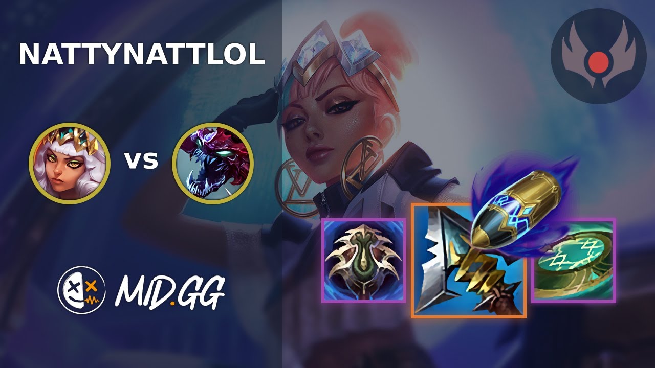 MID.GG: [ NattyNattLoL ] Qiyana JUNGLE vs Cho'Gath | EUW GRANDMASTER | LOL Season 2025