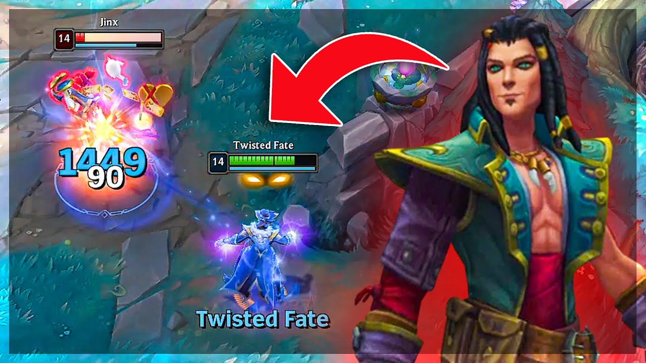 L-AM TRANSFORMAT PE TWISTED FATE IN ASSASSIN! ONESHOT!