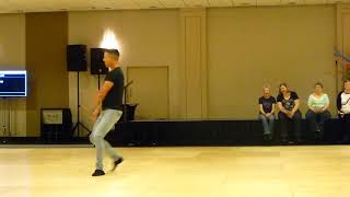 Time to Surrender Line Dance by Simon Ward & Rachael McEnaney-White Demo @2017 Windy City