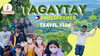 Tagaytay Travel Vlog Tamil Medibees Philippines Medical Student Medicovish