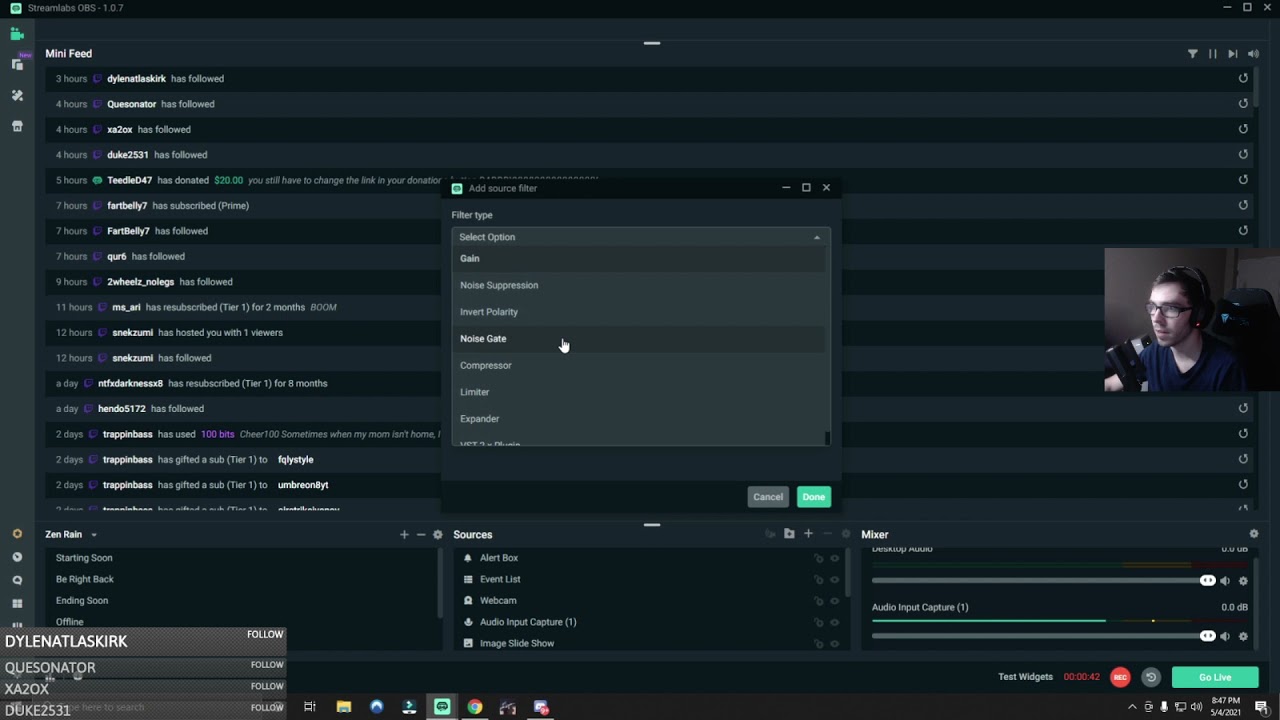 How To Get Rid Of Background Noise From Your Mic On Streamlabs Obs