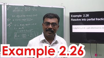 26. Maths | Basic Algebra | Example 2.26