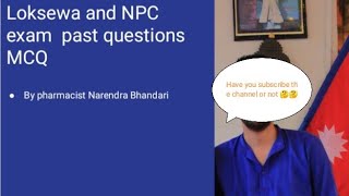 30 days series part-13 MCQ NPC license and loksewa exam past questions complete discussion