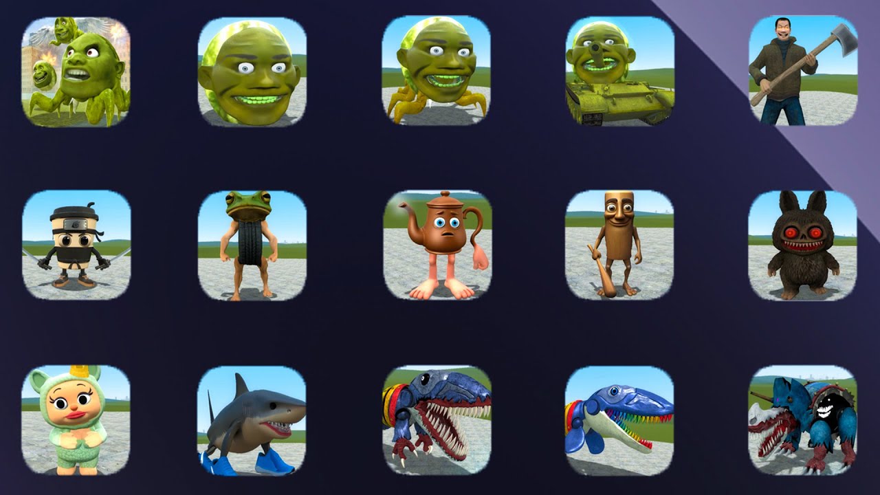 Lin Gang Melon, Sandbox In Space, Labubu, Dark Riddle, Roblox, Hantu Tung Tung Sahur 3D, Game Ipad..