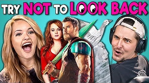 College Kids React To Try Not To Look Back Challenge
