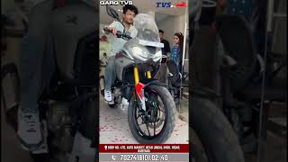 TVS Apache RTX Delivery in Hisar 🔥 | Grand Unveiling at Garg TVS | First Ride Experience 🏍️