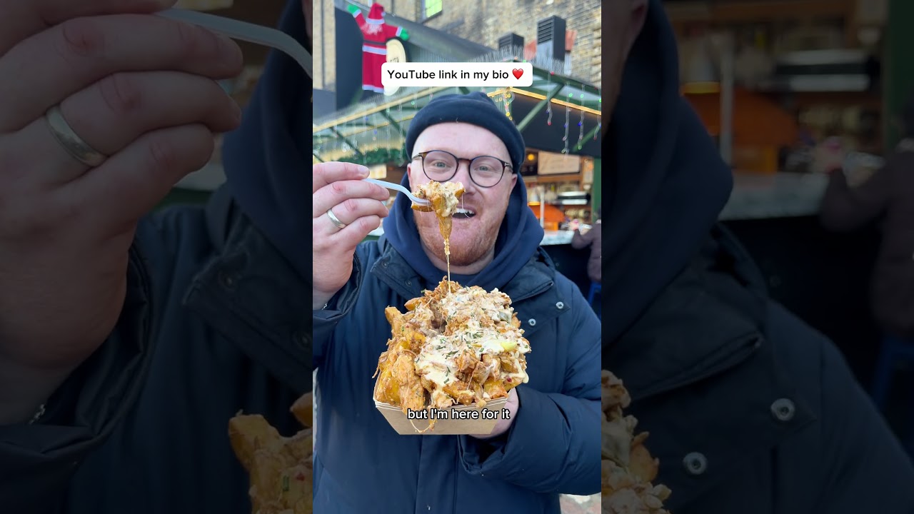 £100 challenge Camden Market #London #foodie #camden #food #shorts