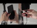 2-Pack LED Video Light Kit, NiceVeedi Studio Light, 2800-6500K Dimmable Photography Lighting Kit