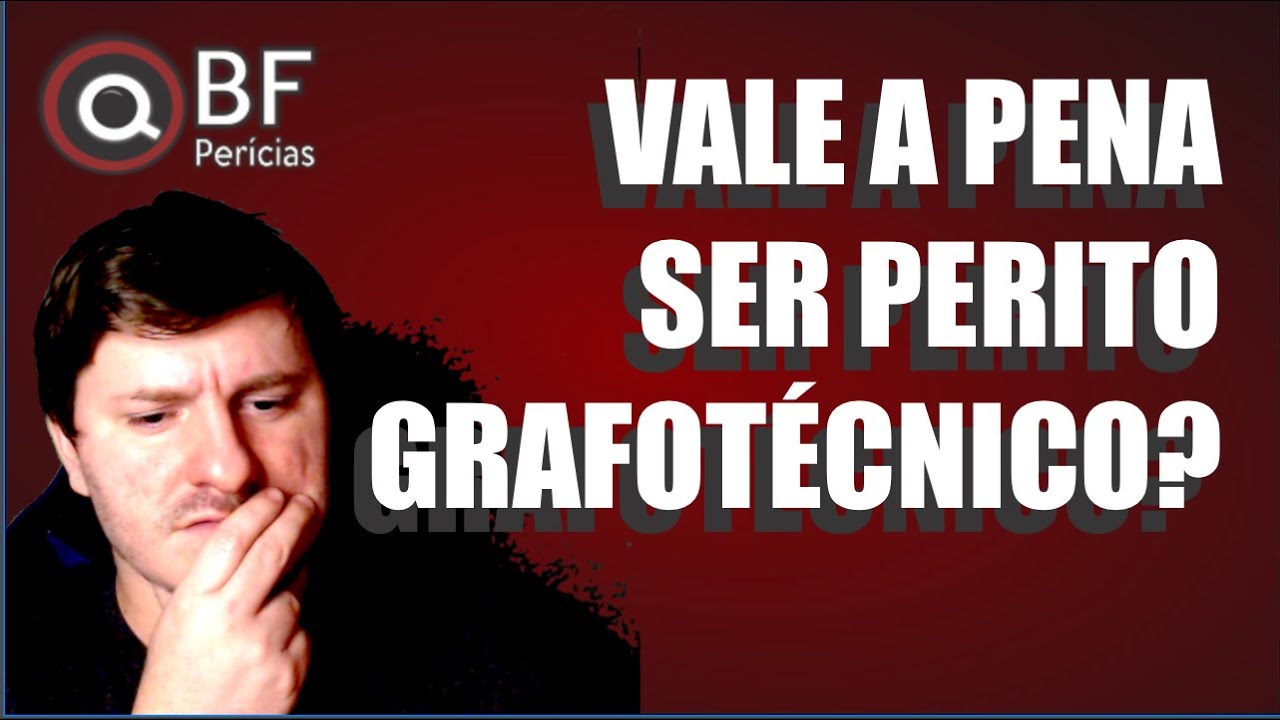 Ser perito grafotécnico vale a pena? - YouTube