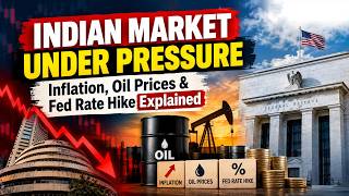 Indian Market Under Pressure: Inflation, Oil Prices & Fed Rate Hike Explained News