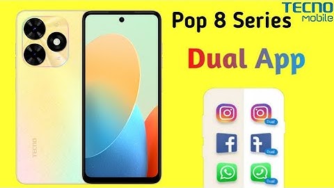 Tecno Pop 8 Dual App Settings | How to Dual App in Tecno Pop 8