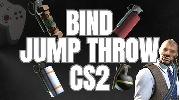⚡How to Set Up a Jump Throw Bind in Counter-Strike 2⚡