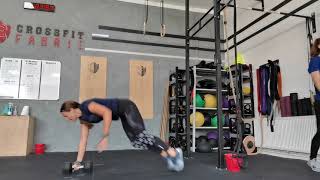 Romanian Throwdown / Masters Woman 39+ / WOD 2