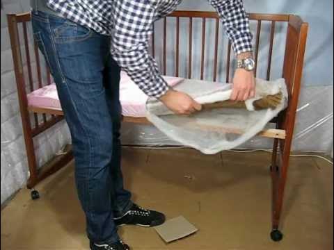 Кокосовый пятислойный МАТРАСИК в детскую кроватку - YouTube