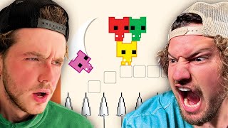 Most Frustrating Game On The Internet (PICO PARK w\/ ANGRY ANDY \& Friends)