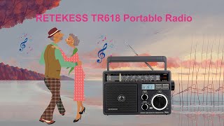 How is RETEKESS TR618 portable radio applicable?