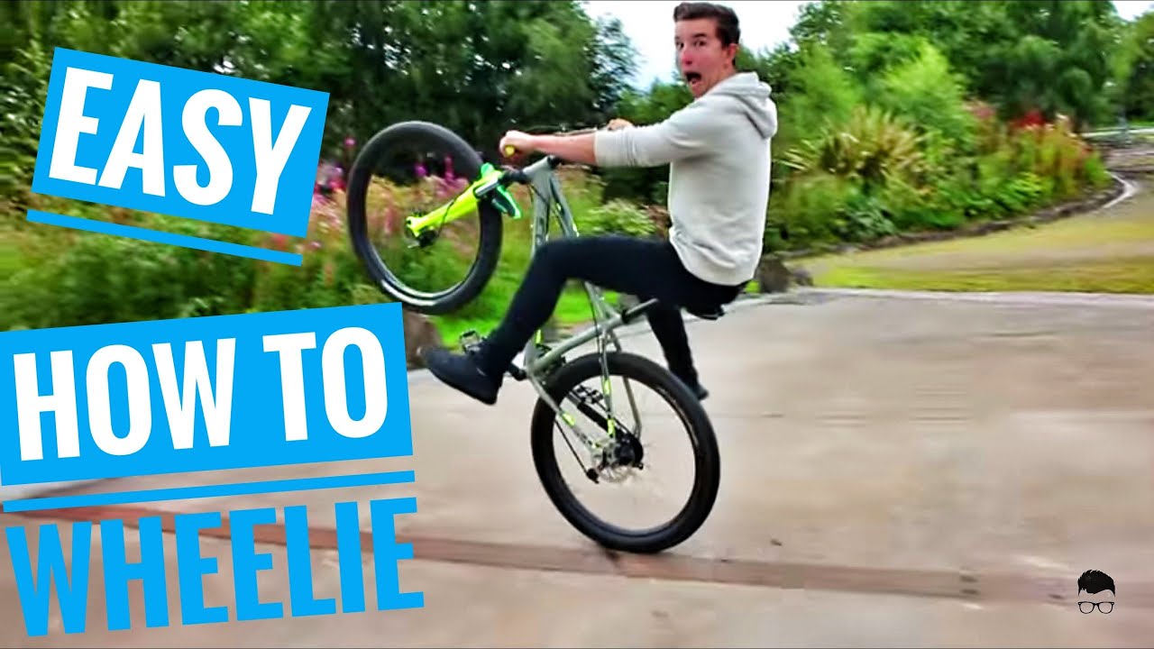 How to Wheelie a Bicycle Easy Method For Beginners! YouTube